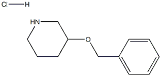3-苄氧基哌啶 结构式