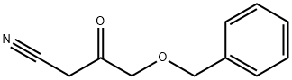 4-(benzyloxy)-3-oxobutanenitrile 化学構造式