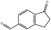 1-Oxo-2,3-dihydro-1H-indene-5-carbaldehyde Struktur