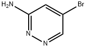 5-溴哒嗪-3-胺 结构式