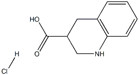 1,2,3,4-Tetrahydroquinoline-3-carboxylic acid hydrochloride Structure