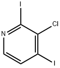 3-chloro-2,4-diiodopyridine Struktur