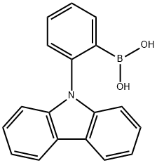 B-[2-(9H-咔唑-9-基)苯基]硼酸, 1189047-28-6, 结构式