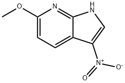 6-Hydroxy-3-nitro-7-azaindole Struktur