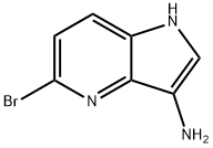 3-AMino-5-broMo-4-azaindole Structure