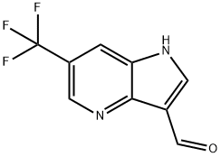 6-TrifluoroMethyl-4-azaindole-3-carbaldehyde|6-(三氟甲基)-1H-吡咯并[3,2-B]吡啶-3-甲醛