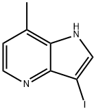 3-碘-7-甲基-1H-吡咯并[3,2-B]吡啶, 1190312-40-3, 结构式