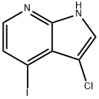 3-Chloro-4-iodo-7-azaindole Structure