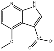 4-Methoxy-3-nitro-7-azaindole Structure