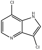 3,7-二氯-4-氮杂吲哚, 1190315-15-1, 结构式
