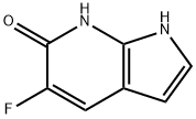 5-Fluoro-6-hydroxy-7-azaindole, 1190316-03-0, 结构式