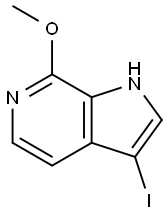 3-Iodo-7-Methoxy-6-azaindole Structure