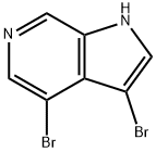 3,4-DibroMo-6-azaindole Struktur