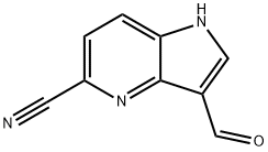 5-Cyano-4-azaindole-3-carbaldehyde Structure