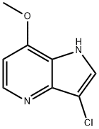 3-Chloro-7-Methoxy-4-azaindole Struktur
