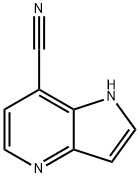 7-氰基-4-氮杂-吲哚, 1190320-73-0, 结构式