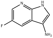 3-AMino-5-fluoro-7-azaindole Struktur