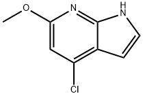 4-Chloro-6-Methoxy-7-azaindole Structure