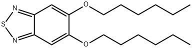 5,6-双(己氧基)苯并[C][1,2,5]噻二唑 结构式