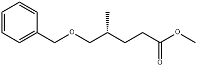 (R)-Methyl 5-(benzyloxy)-4-Methylpentanoate Structure