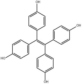 四-(4-羟基苯)乙烯 结构式