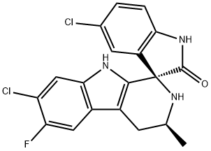 NITD 609|(1'R,3'S)-5,7'-二氯-6'-氟-2',3',4',9'-四氢-3'-甲基螺[3H-吲哚-3,1'-[1H]吡啶并[3,4-B]吲哚]-2(1H)-酮