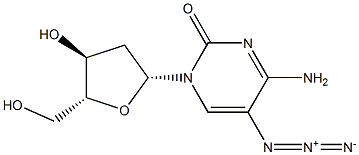 5-Azido-2'-deoxycytidine Struktur