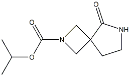 5-氧代-2,6-二氮杂螺[3.4]辛烷-2-羧酸异丙酯, 1194374-41-8, 结构式