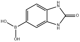 2-OXO-2,3-DIHYDRO-1H-BENZO[D]IMIDAZOL-5-YLBORONIC ACID Struktur