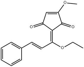 1195233-59-0 (2Z)-2-[(2E)-1-乙氧基-3-苯基-2-丙烯-1-亚基]-4-甲氧基-4-环戊烯-1,3-二酮