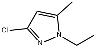 3-氯-1-乙基-5-甲基-1H-吡唑, 1195637-10-5, 结构式