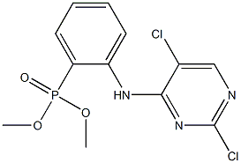 2,5-dichloro-N-(2-(diMethylphosphoryl)phenyl)pyriMidin-4-aMine Structure