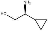 (S)-2-AMINO-2-CYCLOPROPYLETHANOL, 1198185-81-7, 结构式