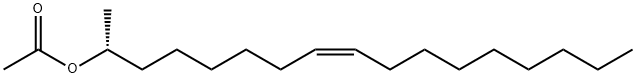 8-Heptadecen-2-ol, 2-acetate, (2R,8Z)- Struktur