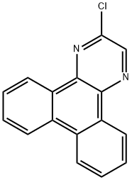 2-クロロジベンゾ[F,H]キノキサリン 化学構造式