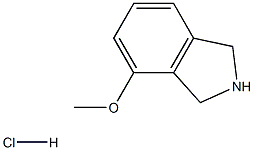 4-甲氧基异吲哚啉盐酸盐, 1203682-51-2, 结构式