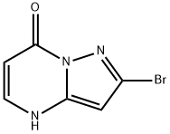 2-溴吡唑并[1,5-A]嘧啶-7(4H)-酮 结构式