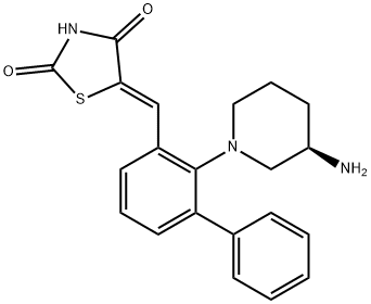 AZD1208 结构式