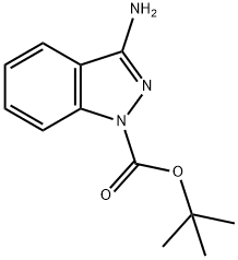 1-Boc-3-aminoindazole Structure