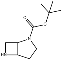 2-Boc-2,6-diazabicyclo[3.2.0]heptane, 1204405-68-4, 结构式