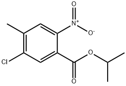 5 - chloro-4 - Methyl-2- nitro - benzoic acid isopropyl ester