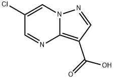 6-氯吡唑并[1,5-A]嘧啶-3-羧酸, 1204926-24-8, 结构式