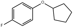 1-Cyclopentyloxy-4-fluoro-benzene Structure