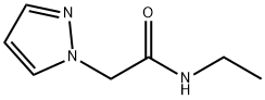 N-Ethyl-2-(1-pyrazolyl)acetaMide Structure