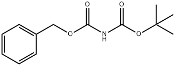 benzyl tert-butyl iMidodicarboxylate 化学構造式