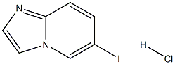 6-碘咪唑并[1,2-A]吡啶盐酸盐, 1205744-55-3, 结构式