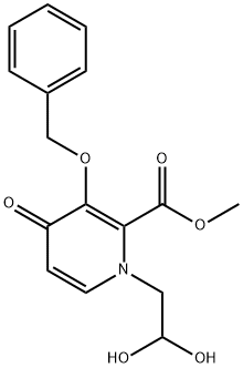 3-(ベンジルオキシ)-1-(2,2-ジヒドロキシエチル)-4-オキソ-1,4-ジヒドロピリジン-2-カルボン酸メチル