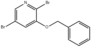 2,5-二溴-3-苄氧基吡啶, 1206968-85-5, 结构式