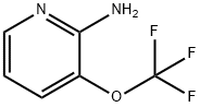 3-(トリフルオロメトキシ)ピリジン-2-アミン 化学構造式