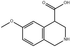 1,2,3,4-四氢-6-甲氧基-4-异喹啉羧酸, 1207175-96-9, 结构式